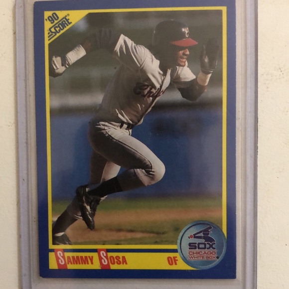 5 SAMMY SOSA ROOKIES ALL ERROR CARDS 11/10/1968-wrong birthday - Picture 4 of 11